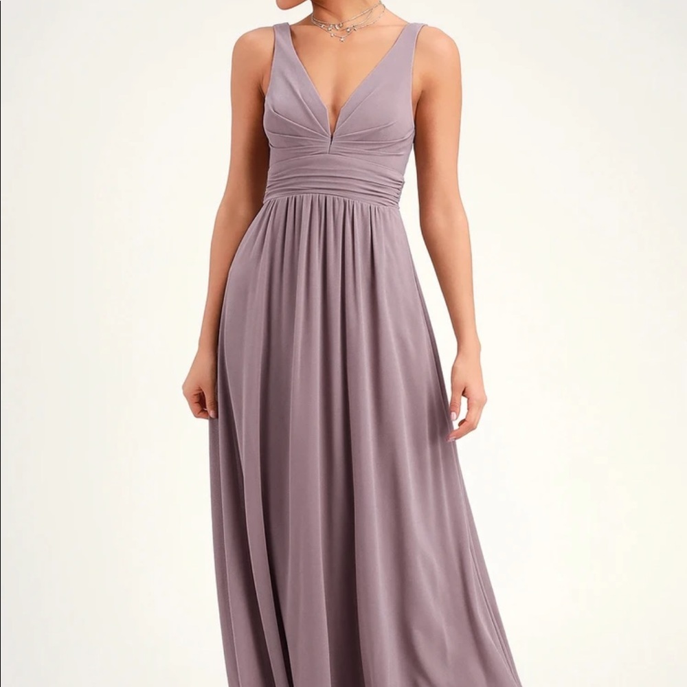 Leading Role Maxi Dress in Taupe
